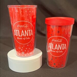 Set of Coca-Cola Atlanta Tervis Tumblers